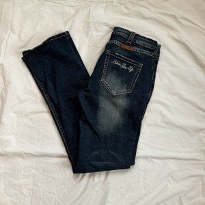 Cowgirl Tuff Never Give Up Bootcut Jean 30x35 Long